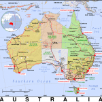 Map of Australia