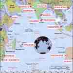 Map of the Indian Ocean
