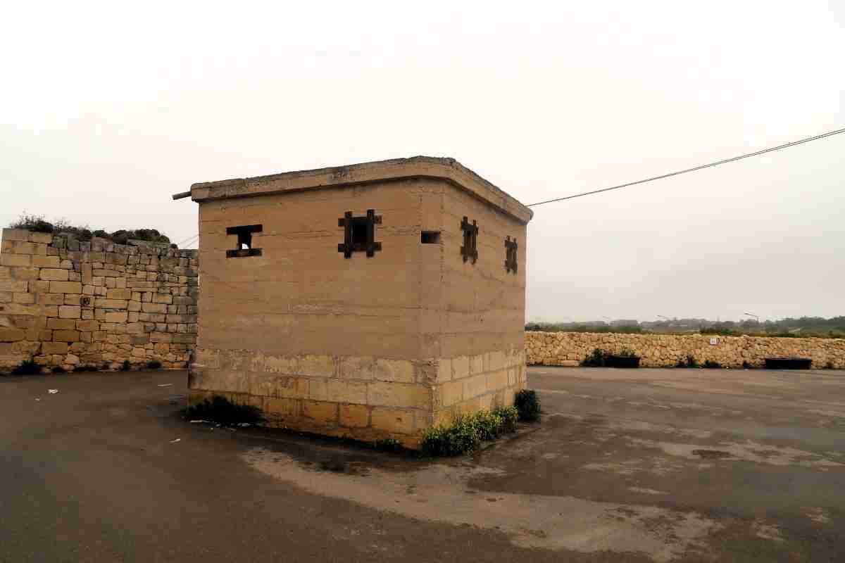 Airfield defence pillbox
