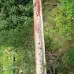 Single Morton fence post