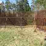 unclimbable fence